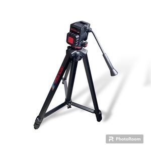 SOLIDEX VIDEO TRIPOD FLUID ELEVATING LOCKING LEGS HEAD 360 ROTATION